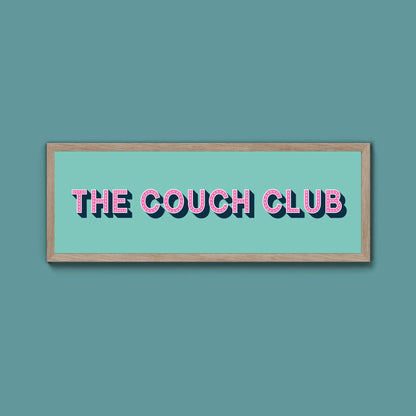 The Coach Club Framed Print (New Style) - Above The Door
