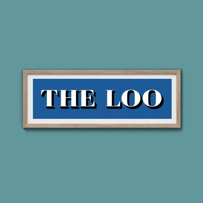 The Loo Print - Above The Door
