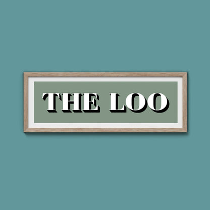The Loo Print - Above The Door