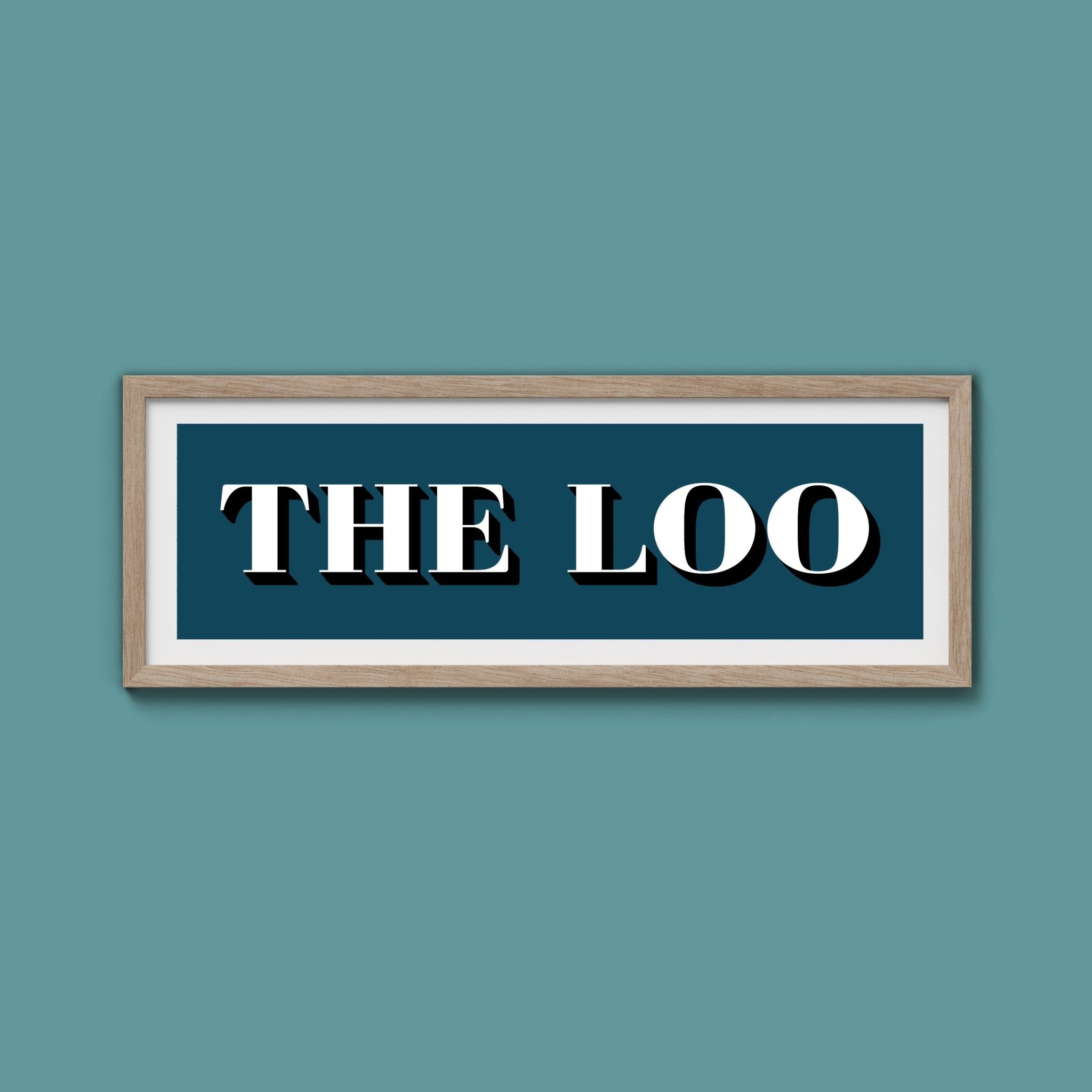 The Loo Print - Above The Door