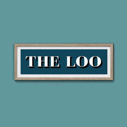 The Loo Print - Above The Door