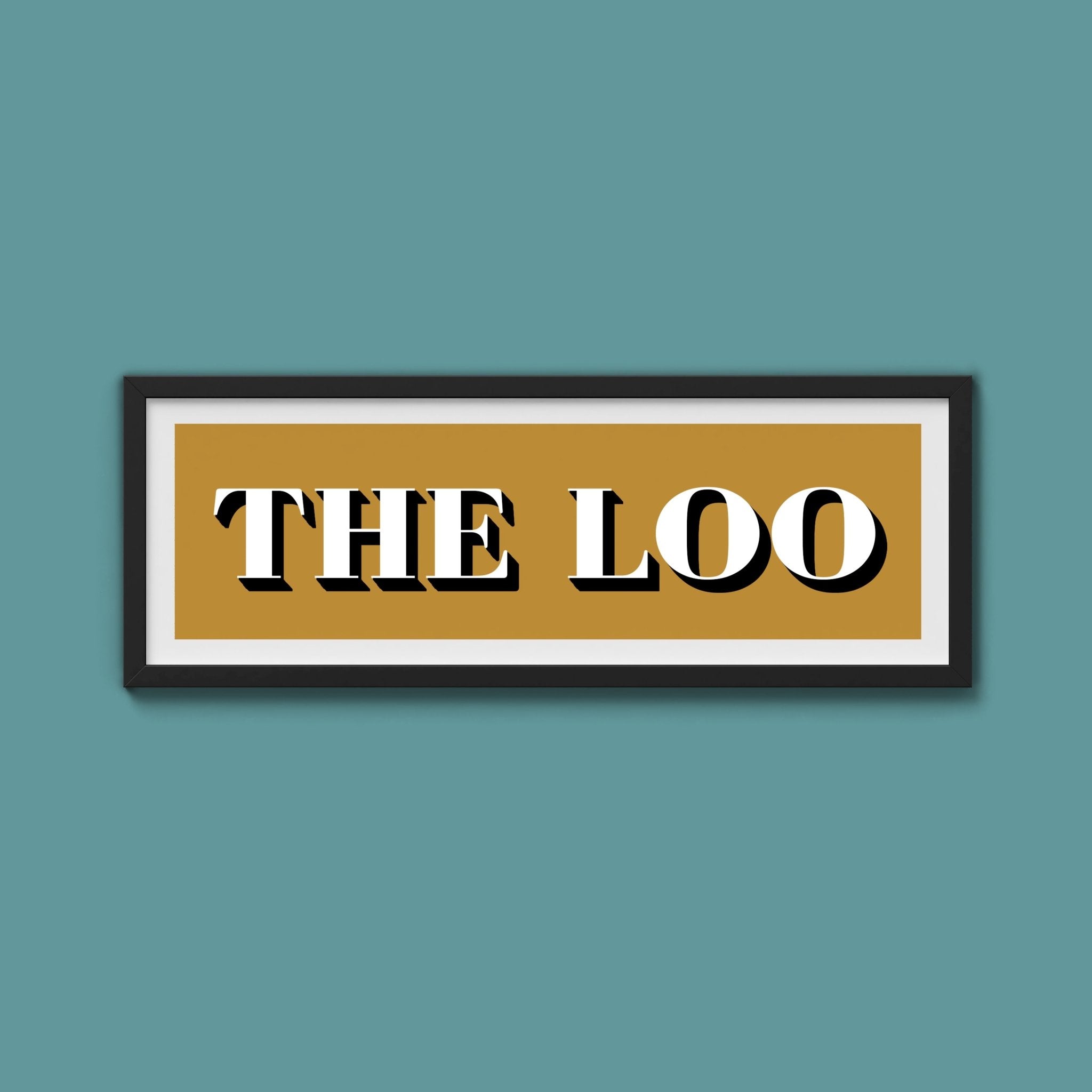 The Loo Print - Above The Door