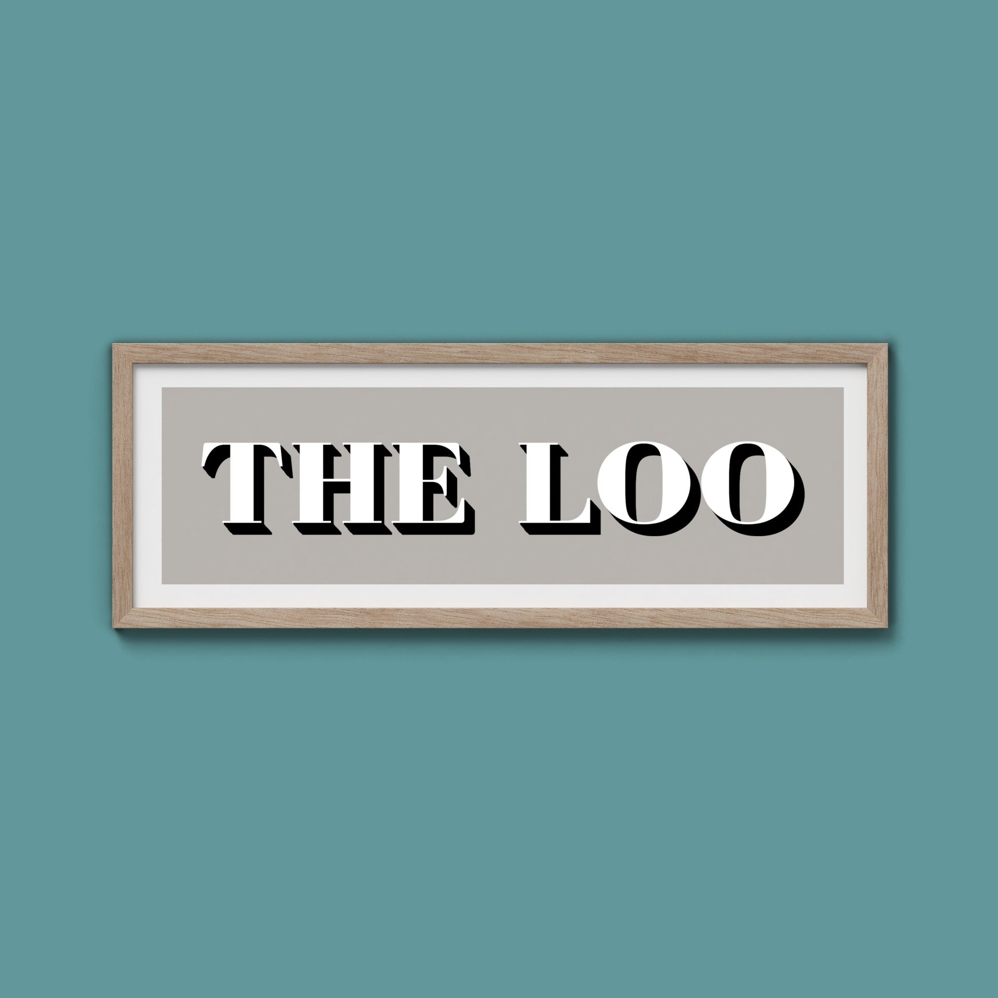 The Loo Print - Above The Door