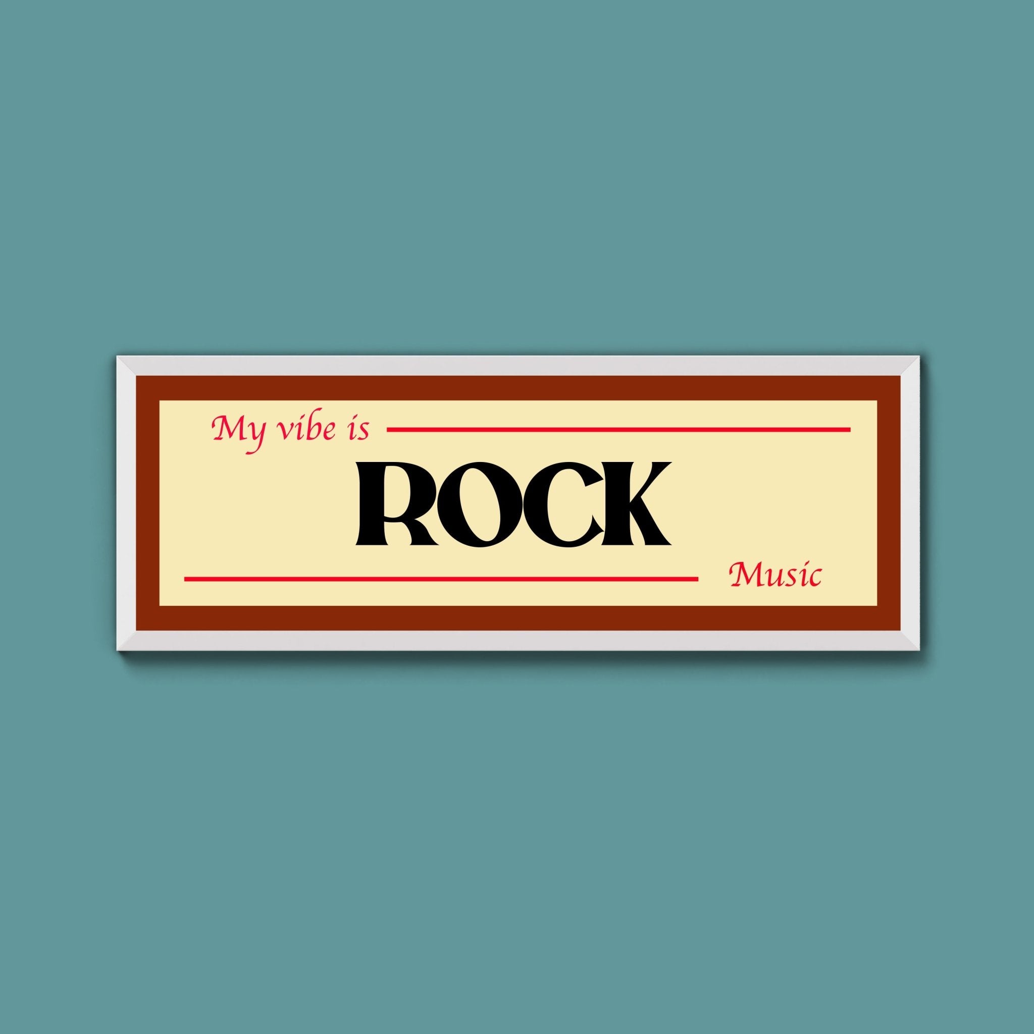 Throwback Is My Vibe Framed Print - Above The Door
