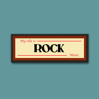 Throwback Is My Vibe Framed Print - Above The Door