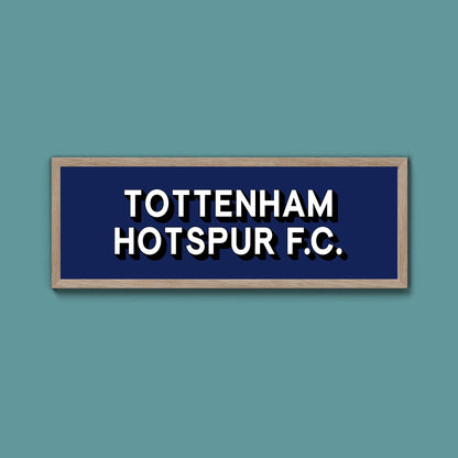 Tottenham Hotspur FC Framed Print (New Style) - Above The Door