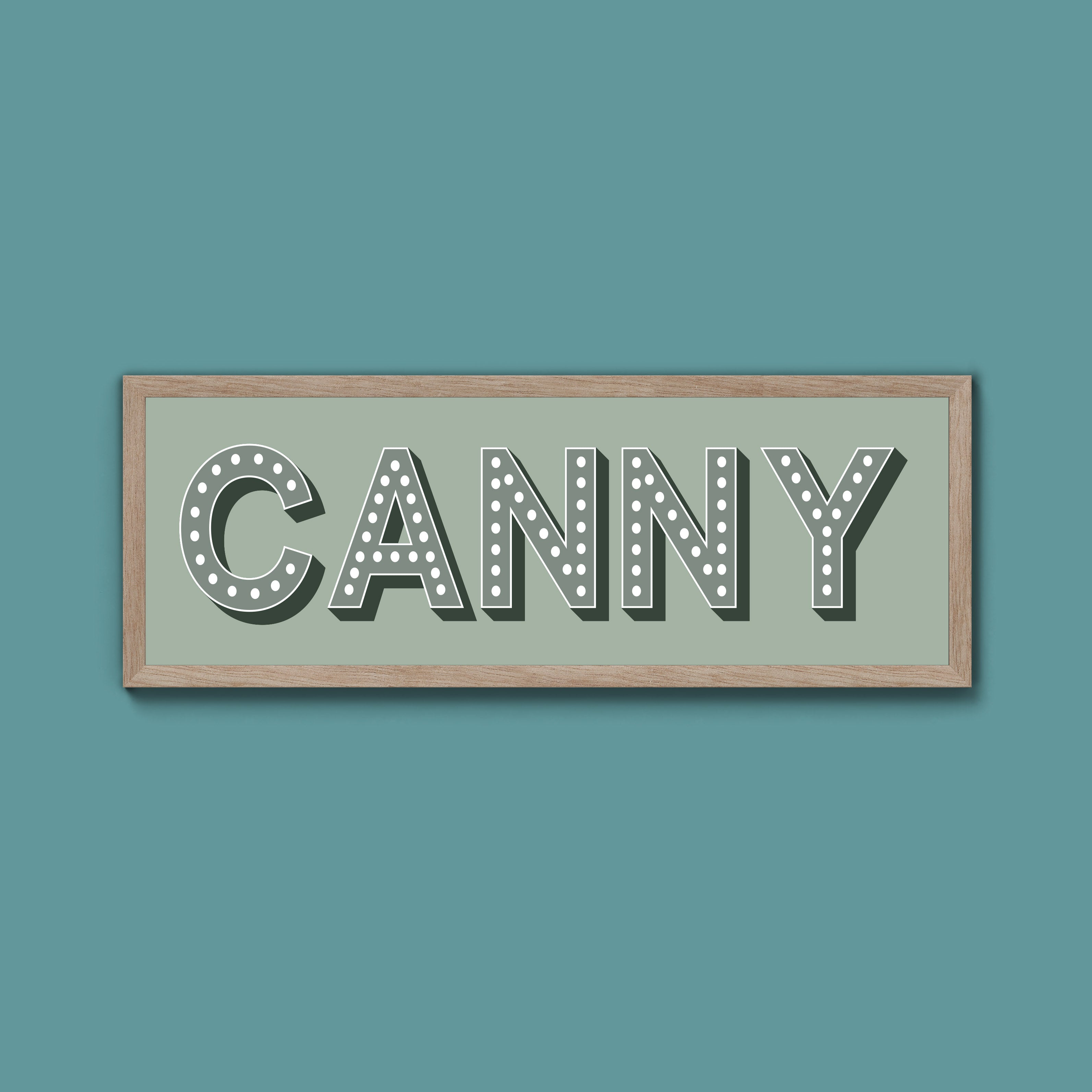 Canny Framed Print (New Style)