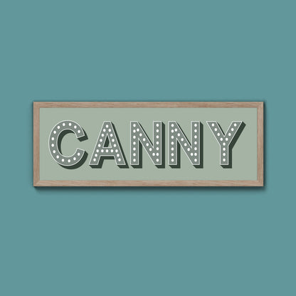 Canny Framed Print (New Style)