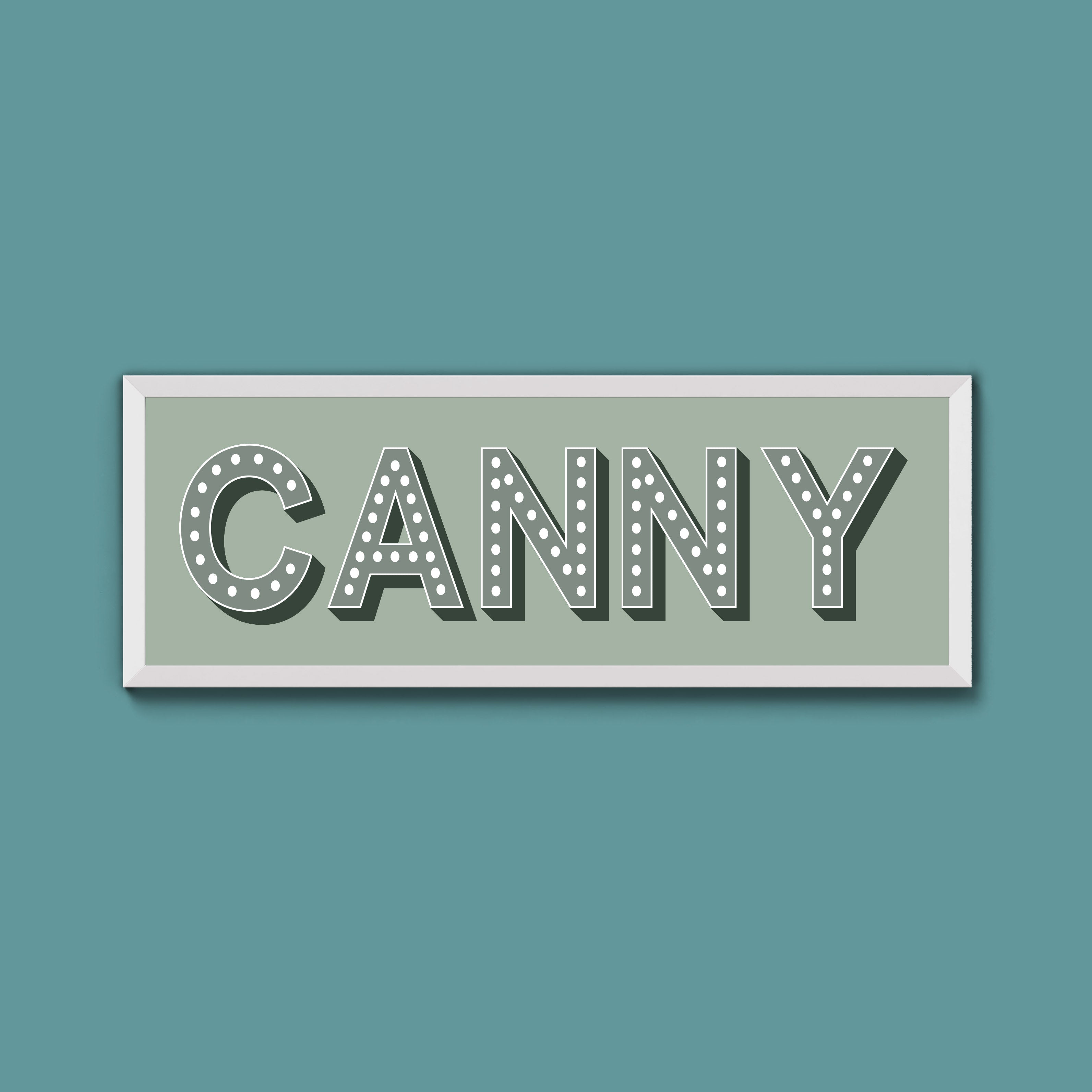 Canny Framed Print (New Style)
