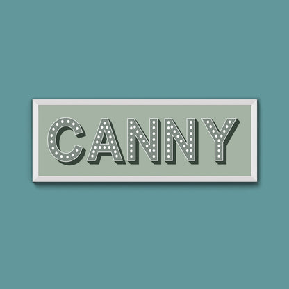 Canny Framed Print (New Style)