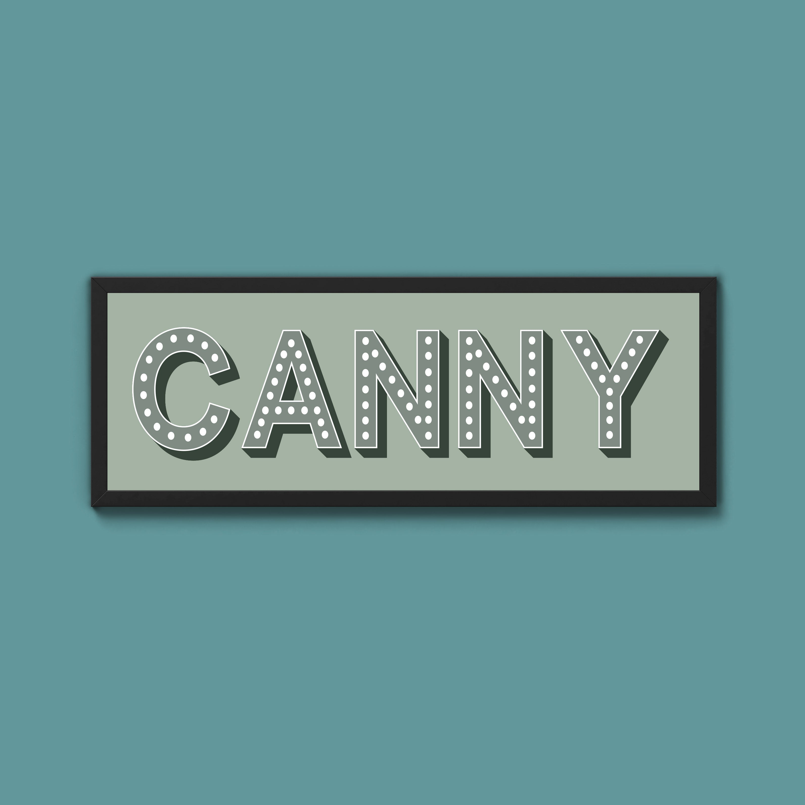 Canny Framed Print (New Style)