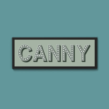 Canny Framed Print (New Style)
