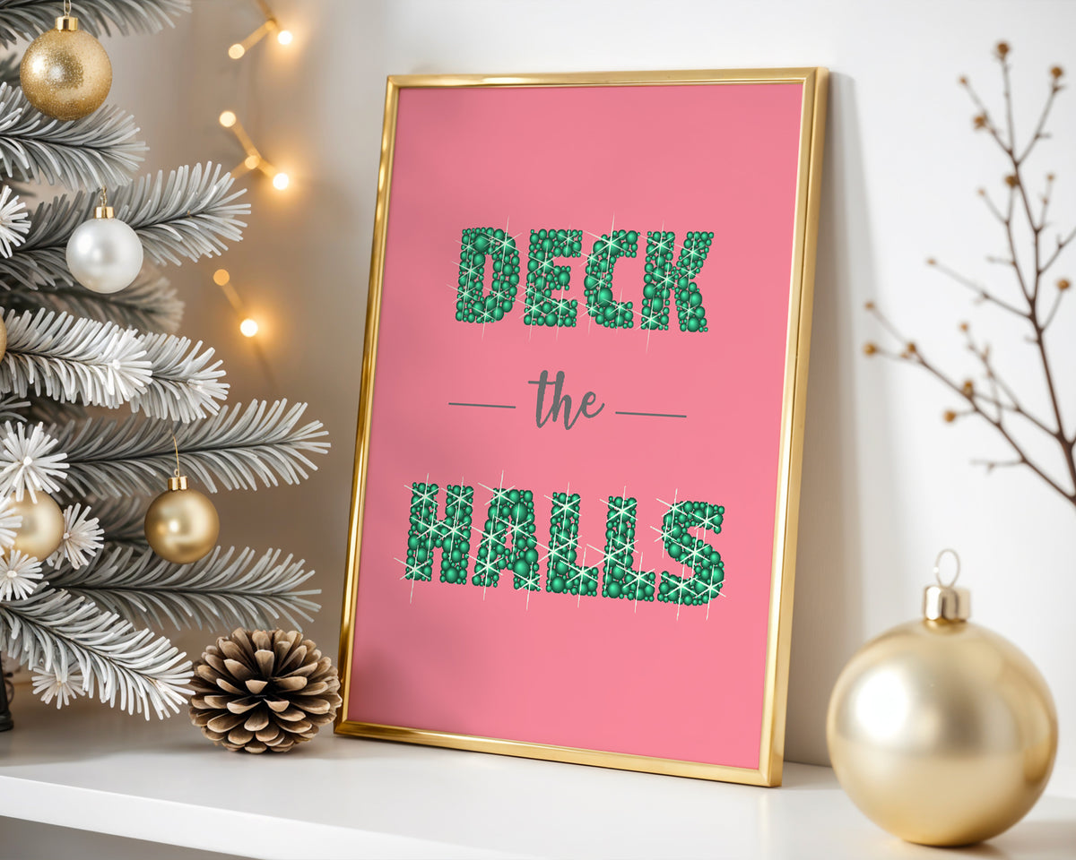 Deck Of Halls Print