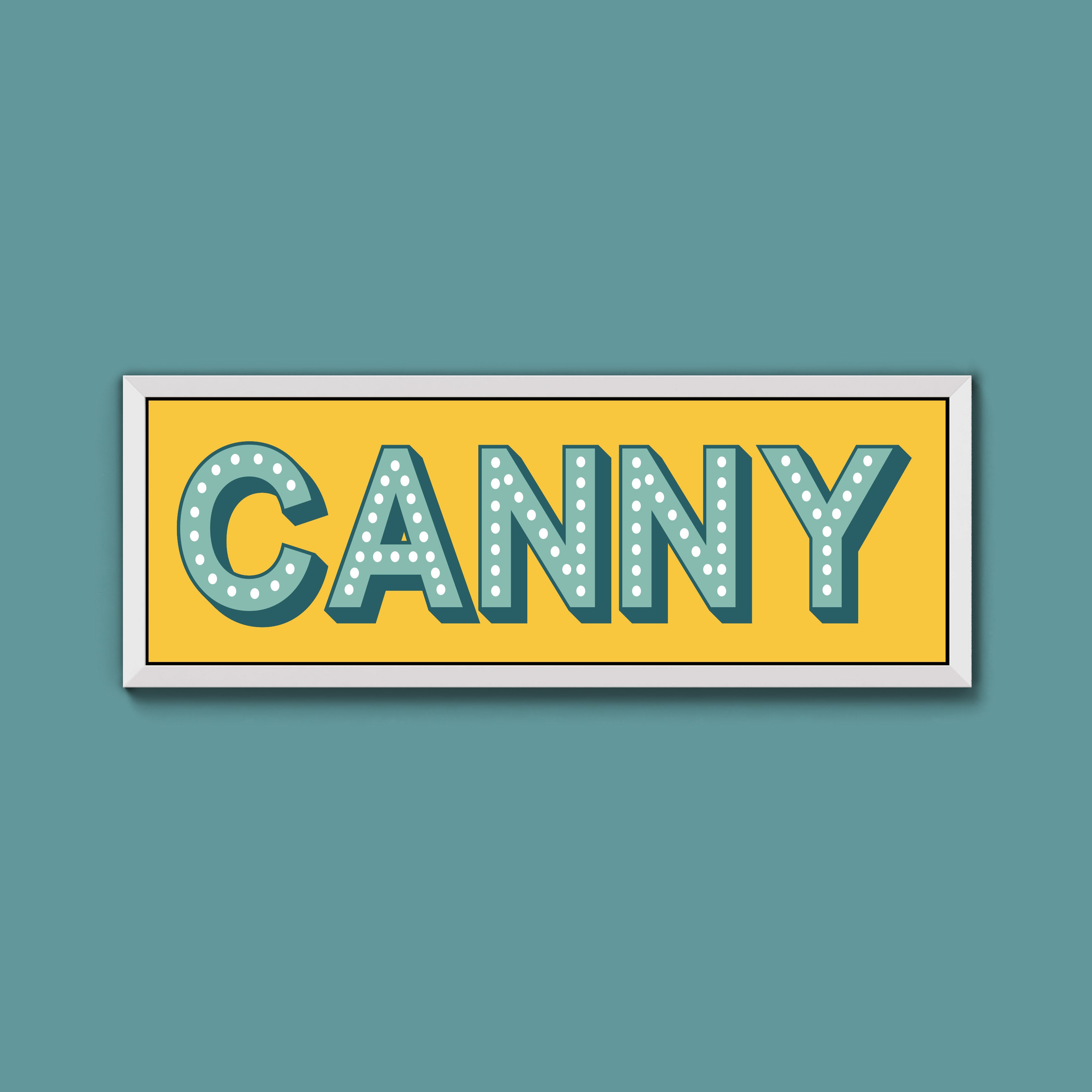 Canny Framed Print (New Style)