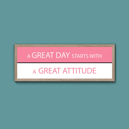 Negative And Positive Framed Print