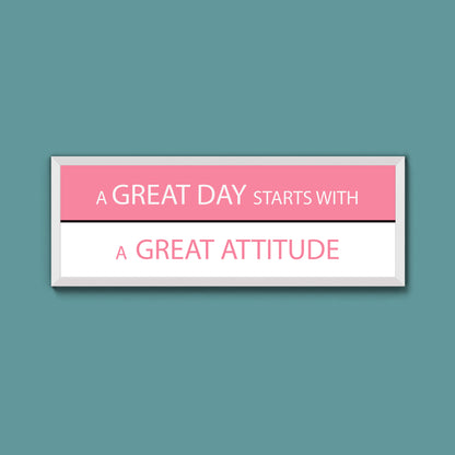 Negative And Positive Framed Print