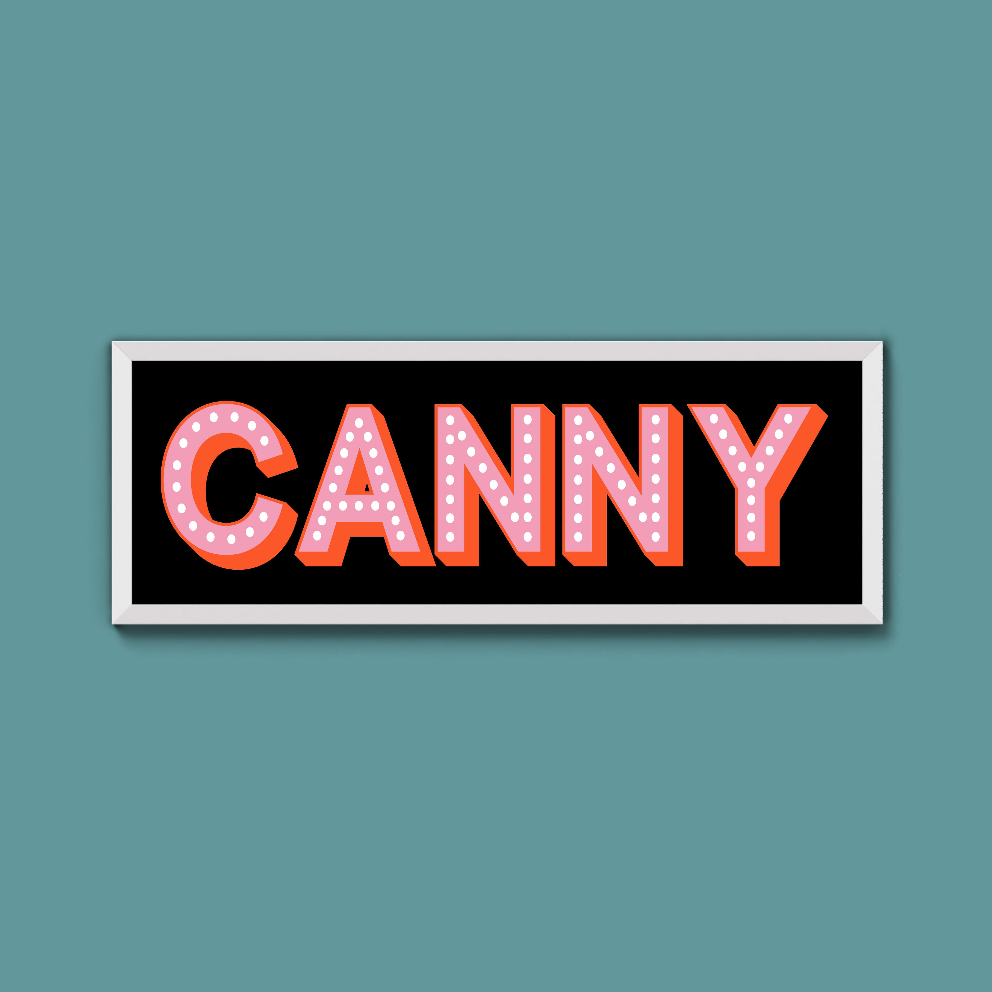 Canny Framed Print (New Style)
