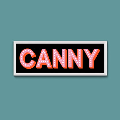 Canny Framed Print (New Style)