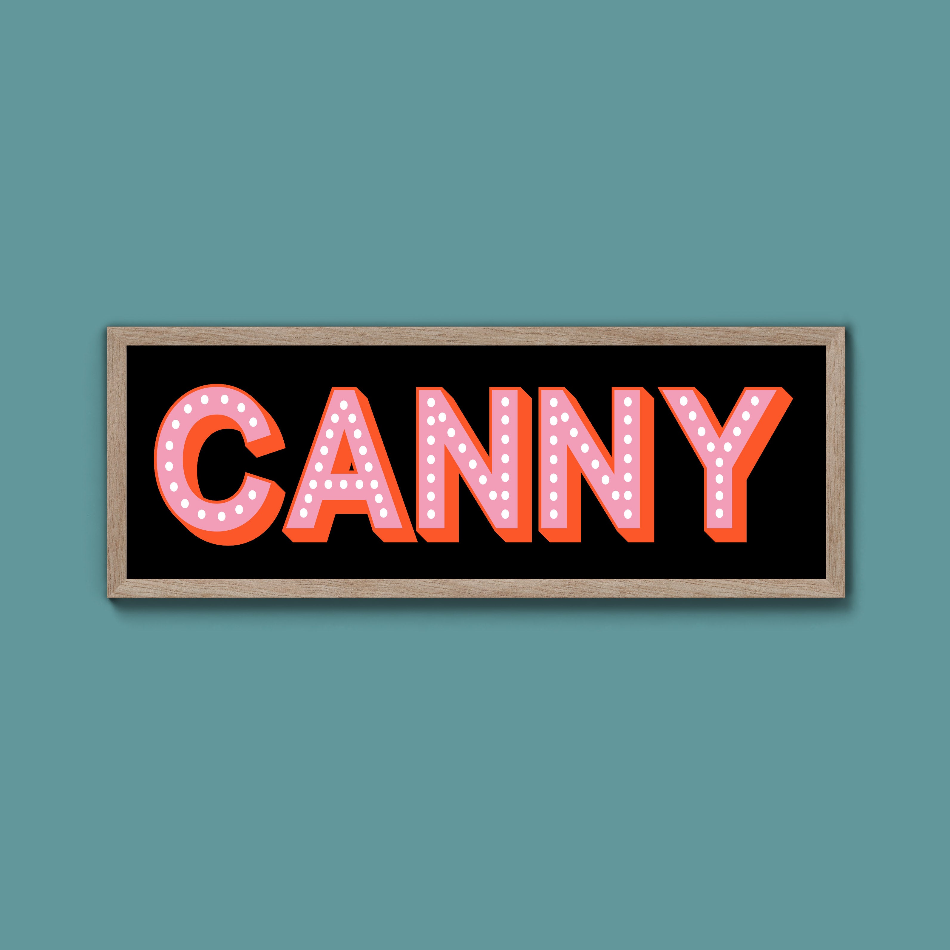 Canny Framed Print (New Style)