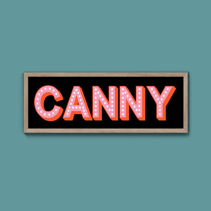 Canny Framed Print (New Style)