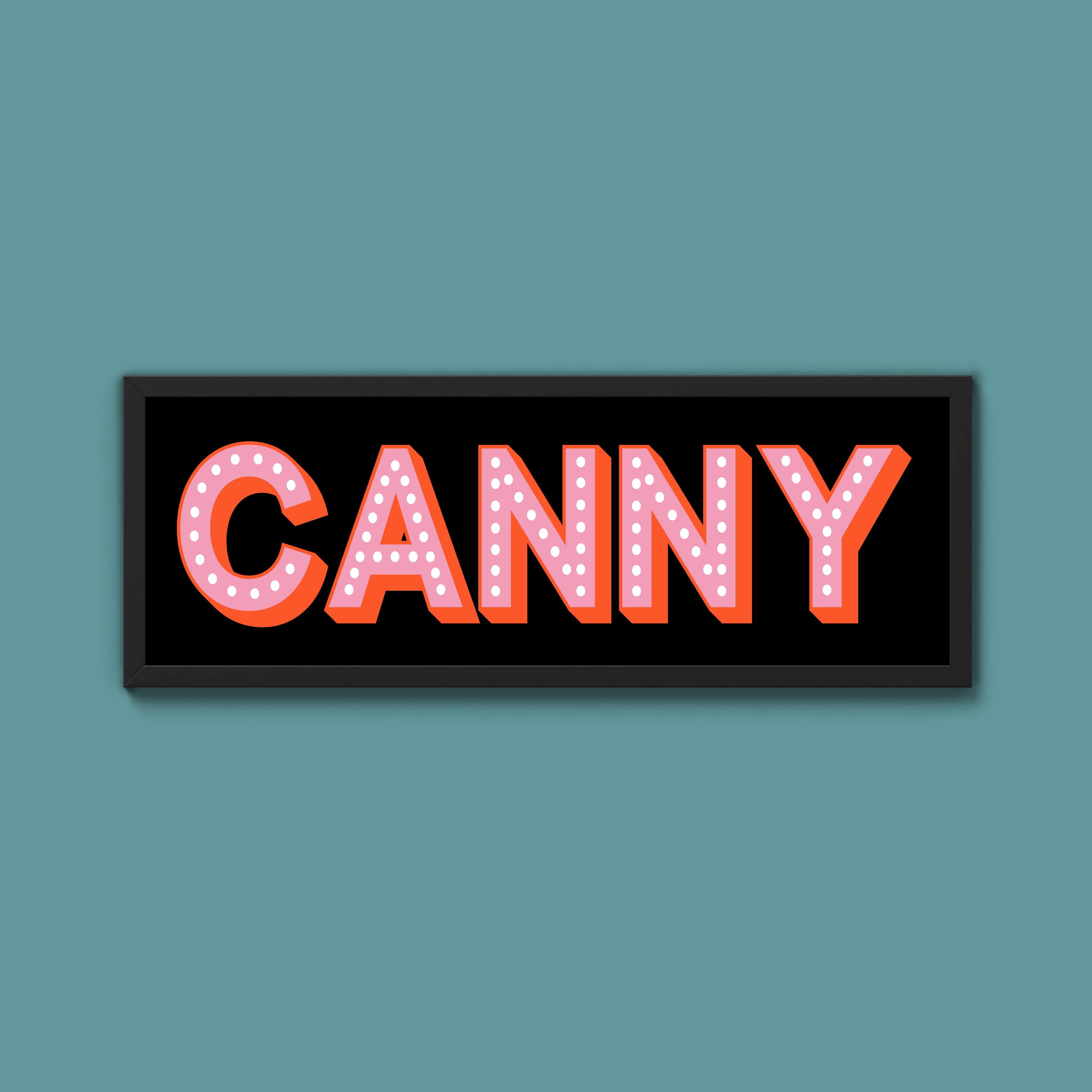 Canny Framed Print (New Style)