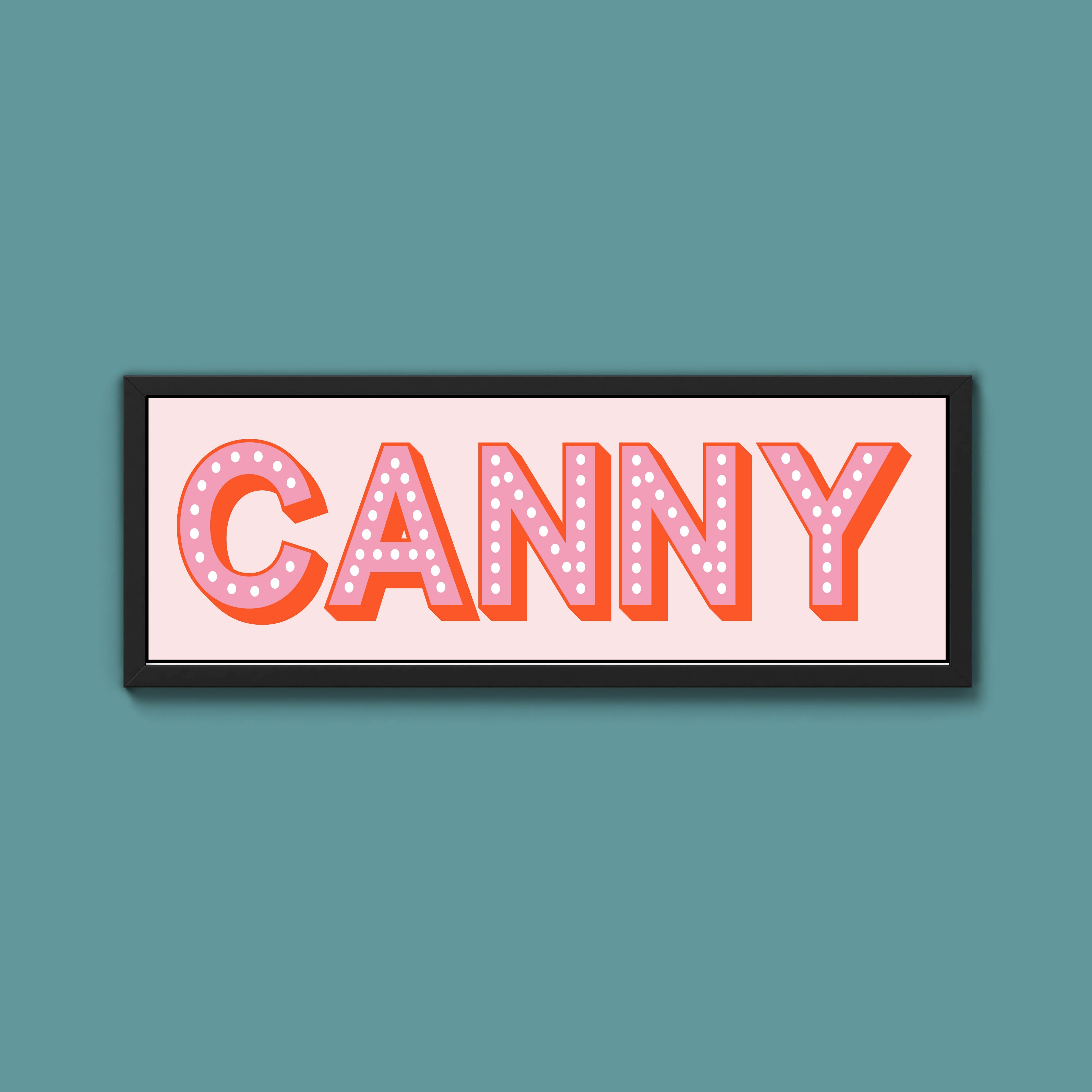 Canny Framed Print (New Style)
