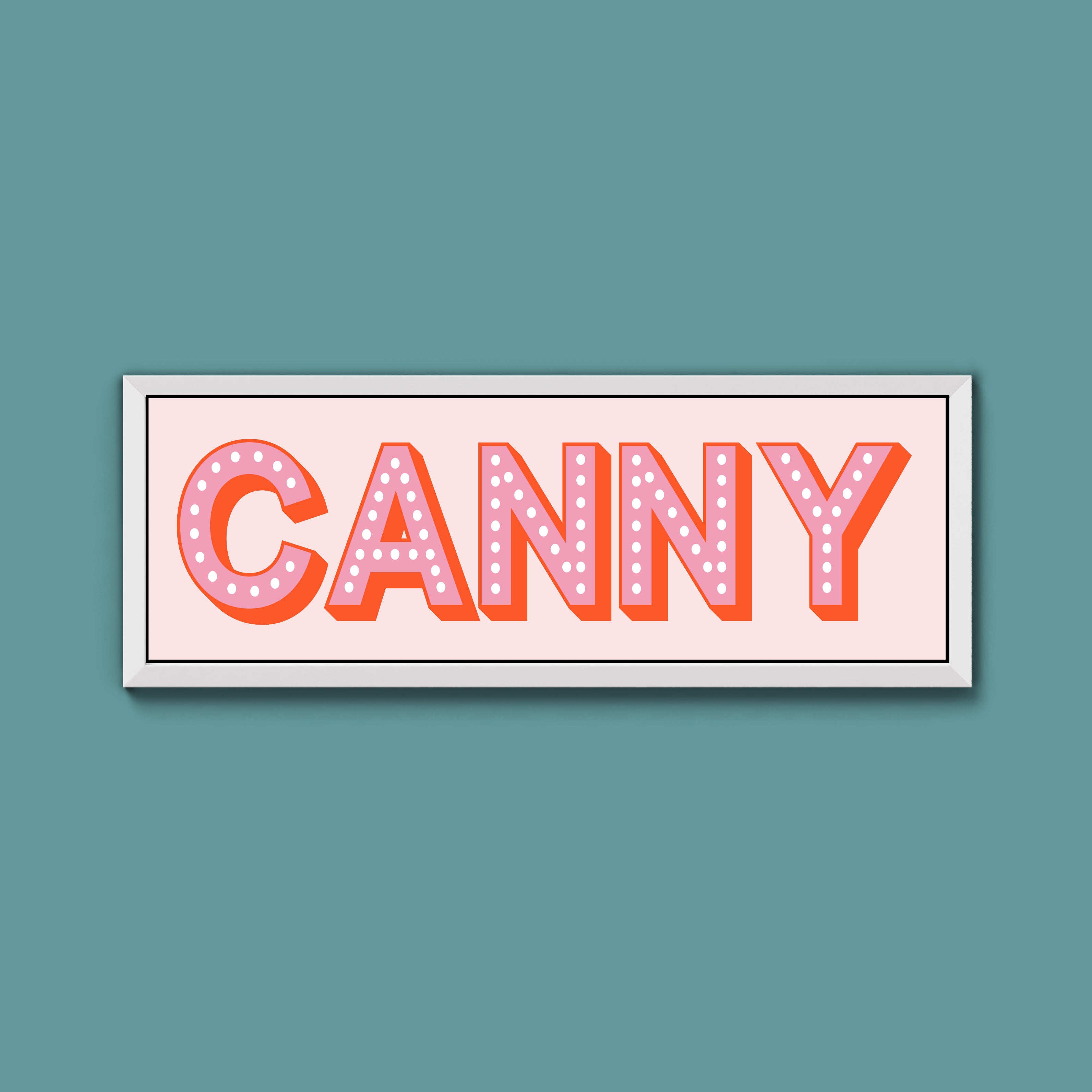 Canny Framed Print (New Style)