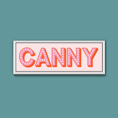 Canny Framed Print (New Style)