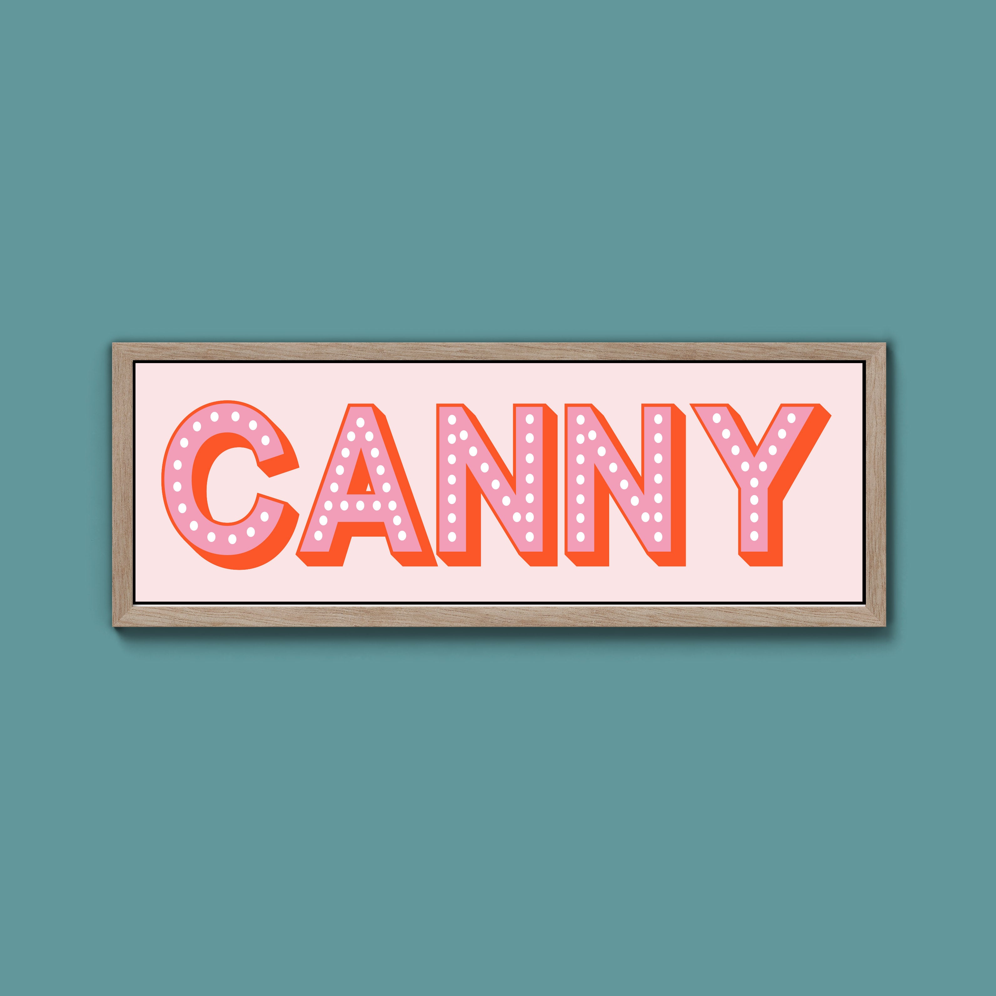 Canny Framed Print (New Style)