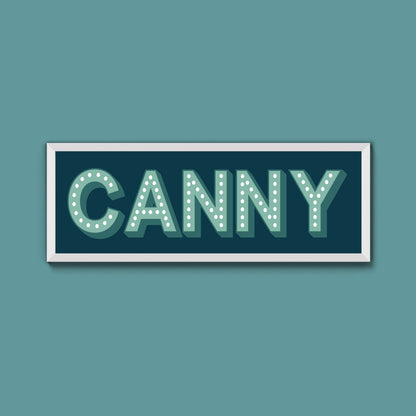 Canny Framed Print (New Style)