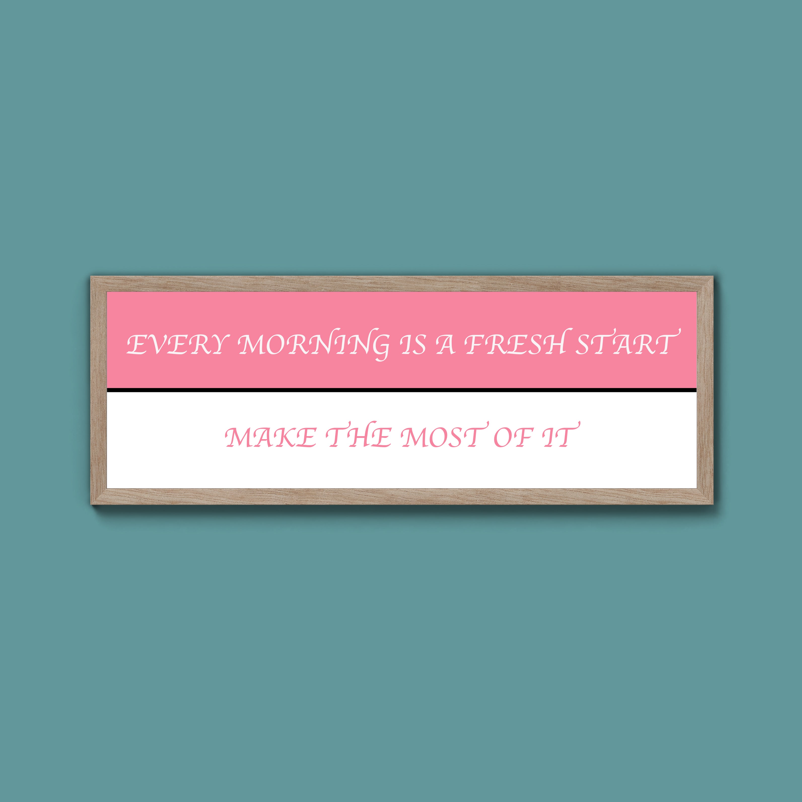 Negative And Positive Framed Print