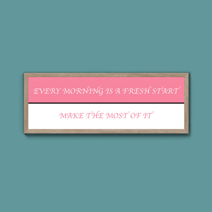 Negative And Positive Framed Print