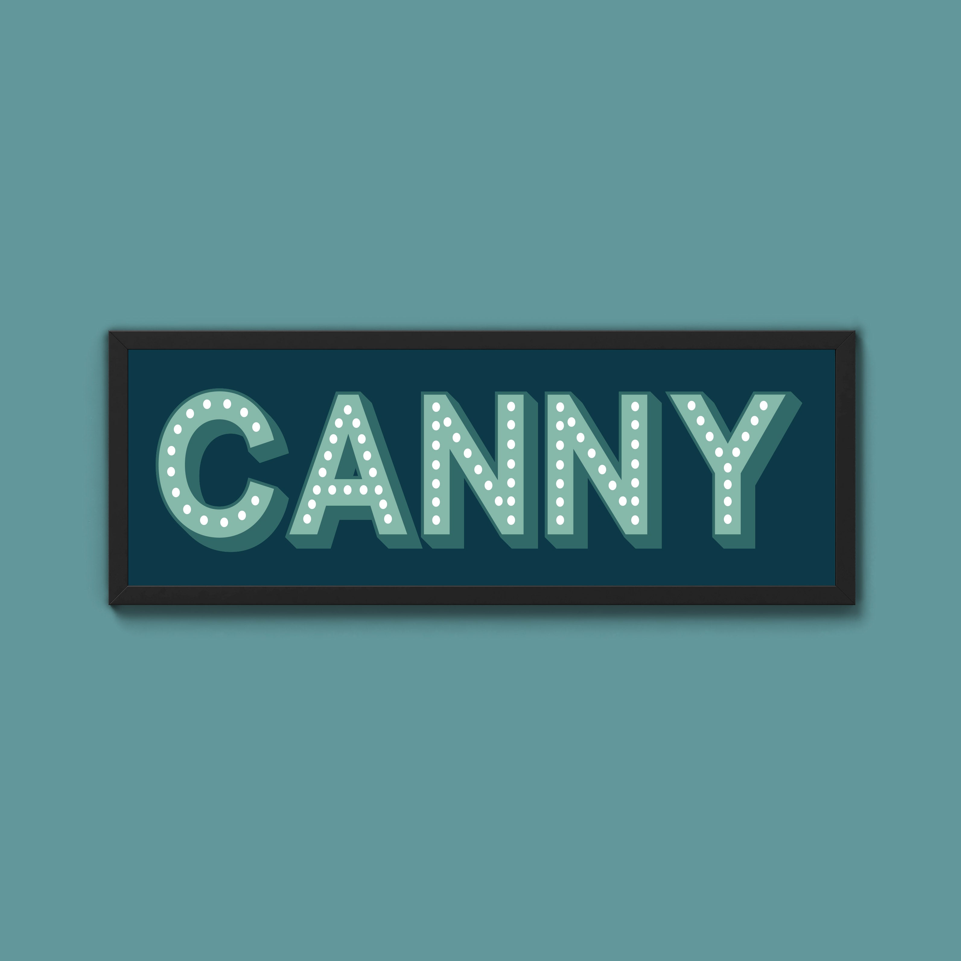 Canny Framed Print (New Style)