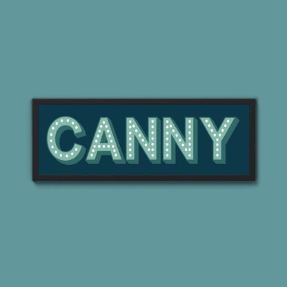 Canny Framed Print (New Style)