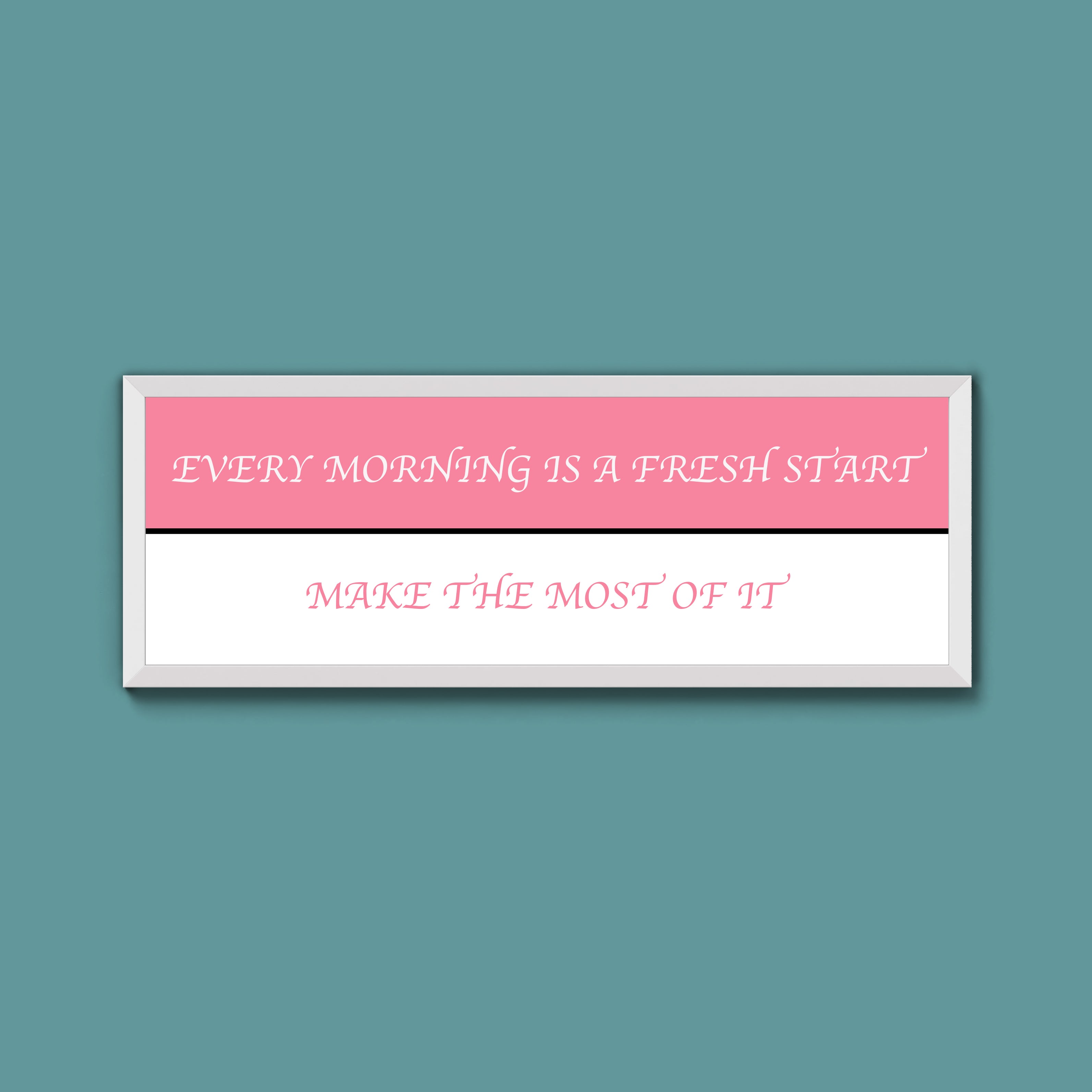 Negative And Positive Framed Print