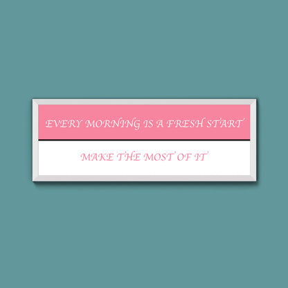 Negative And Positive Framed Print