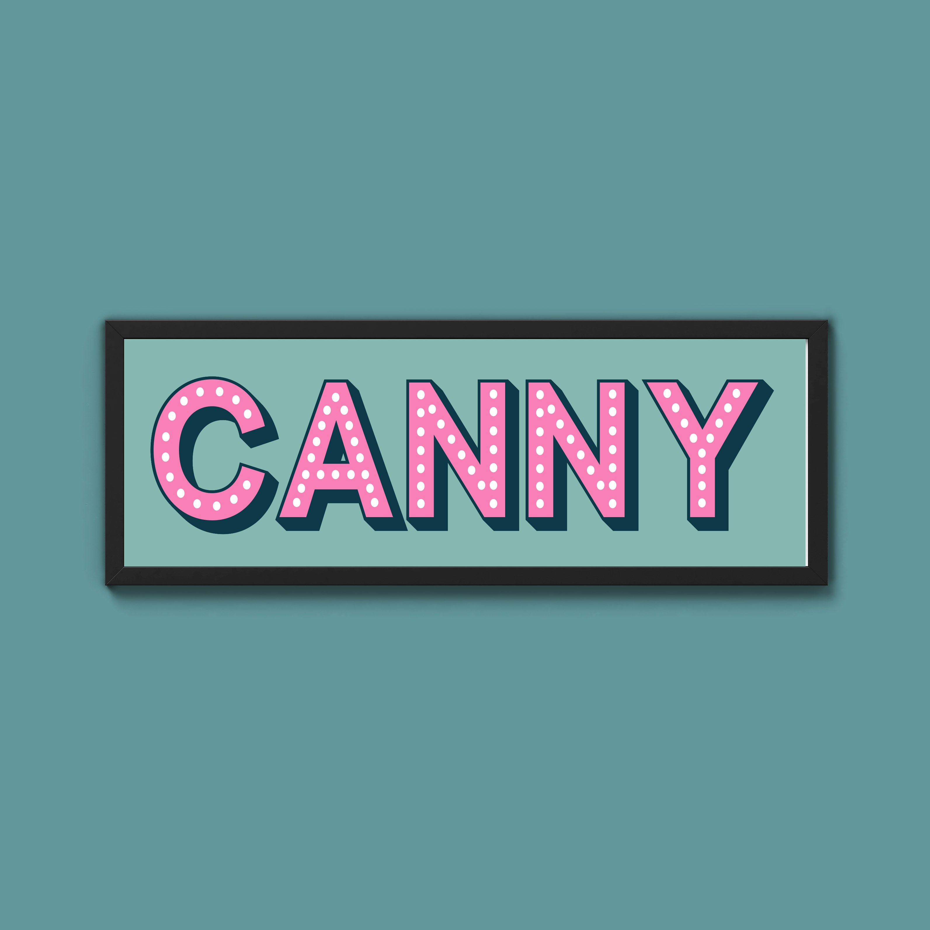 Canny Framed Print (New Style)