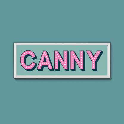 Canny Framed Print (New Style)