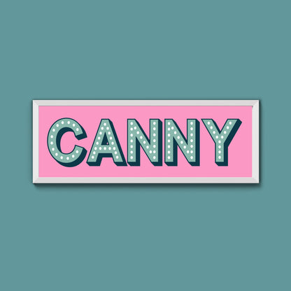 Canny Framed Print (New Style)