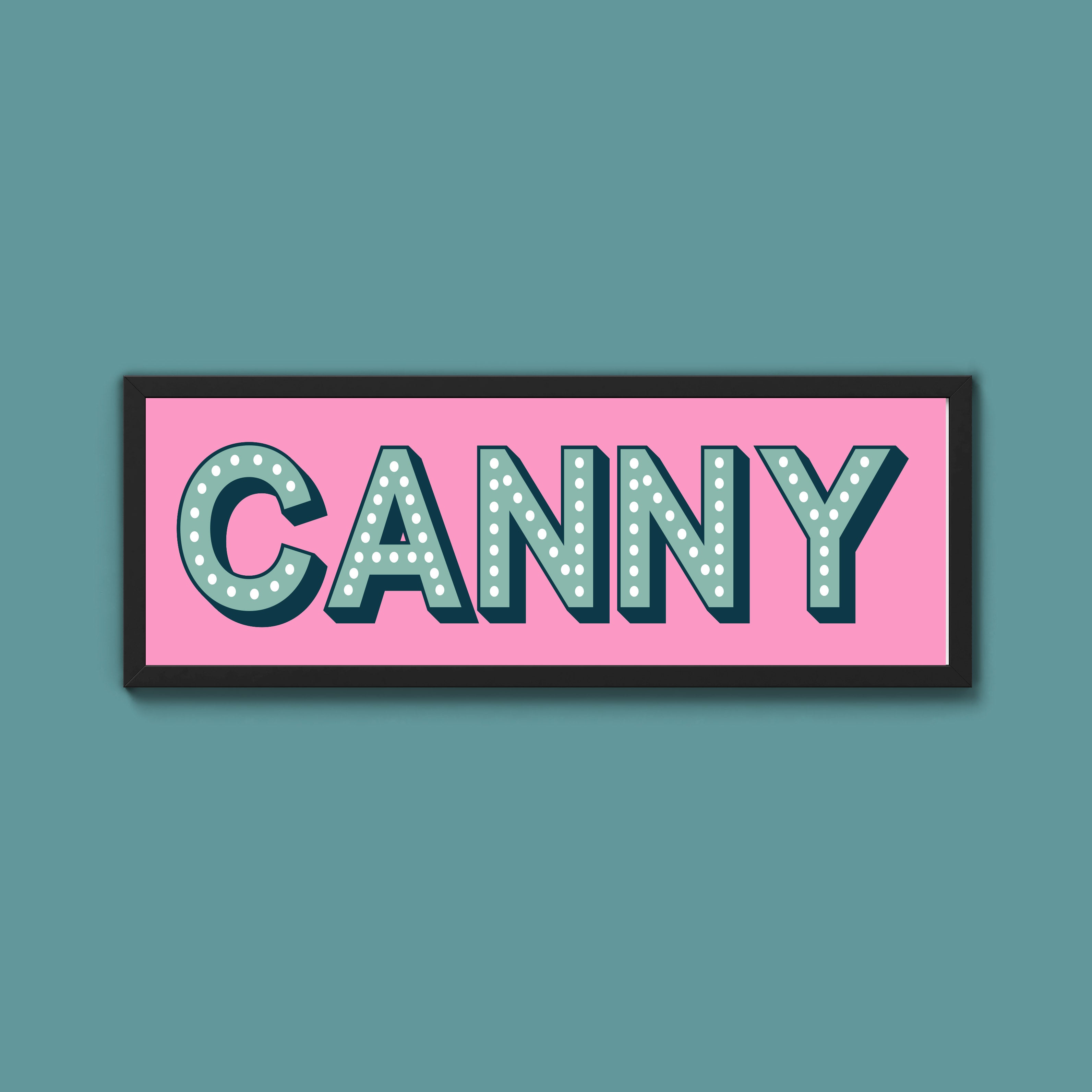 Canny Framed Print (New Style)
