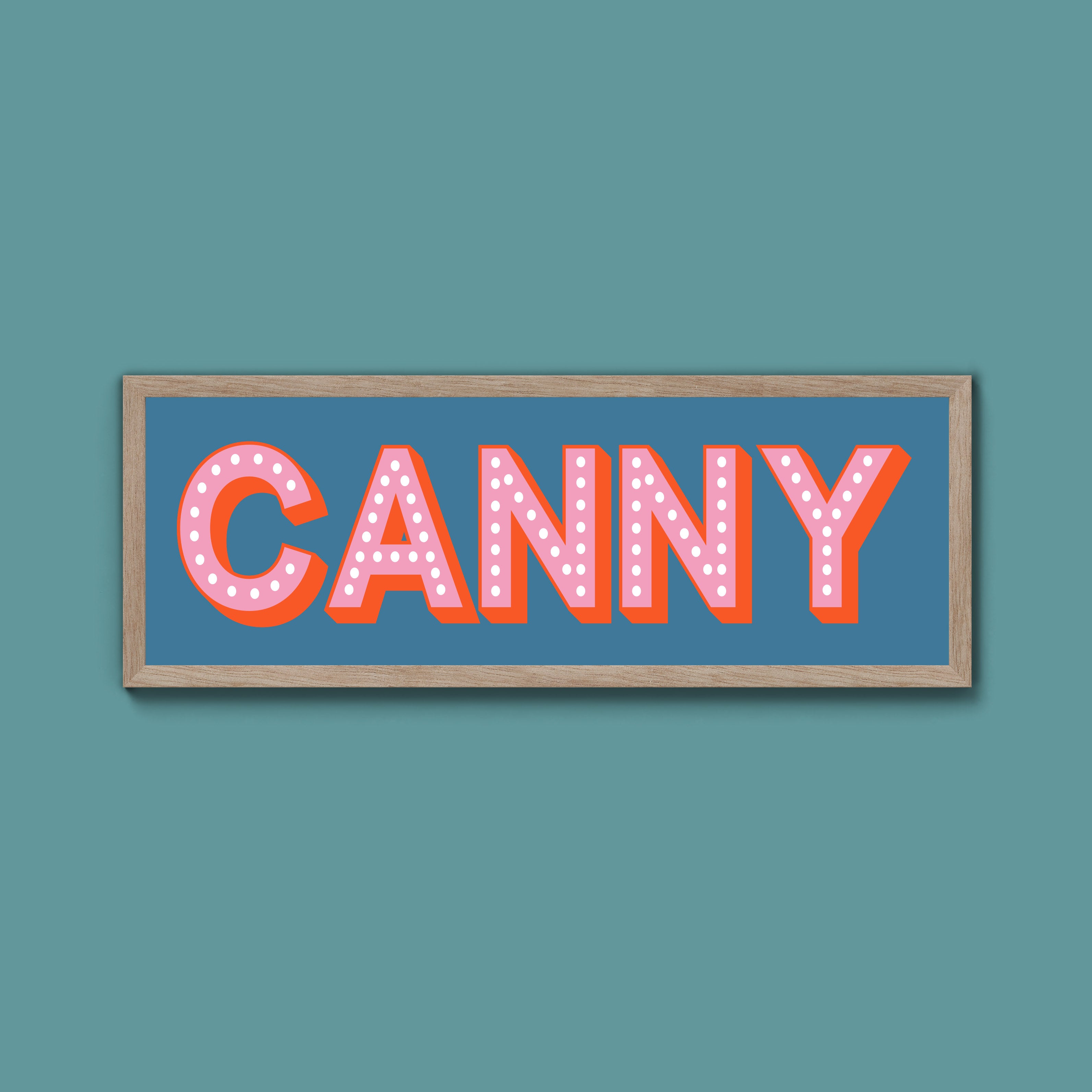 Canny Framed Print (New Style)