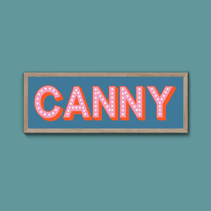 Canny Framed Print (New Style)