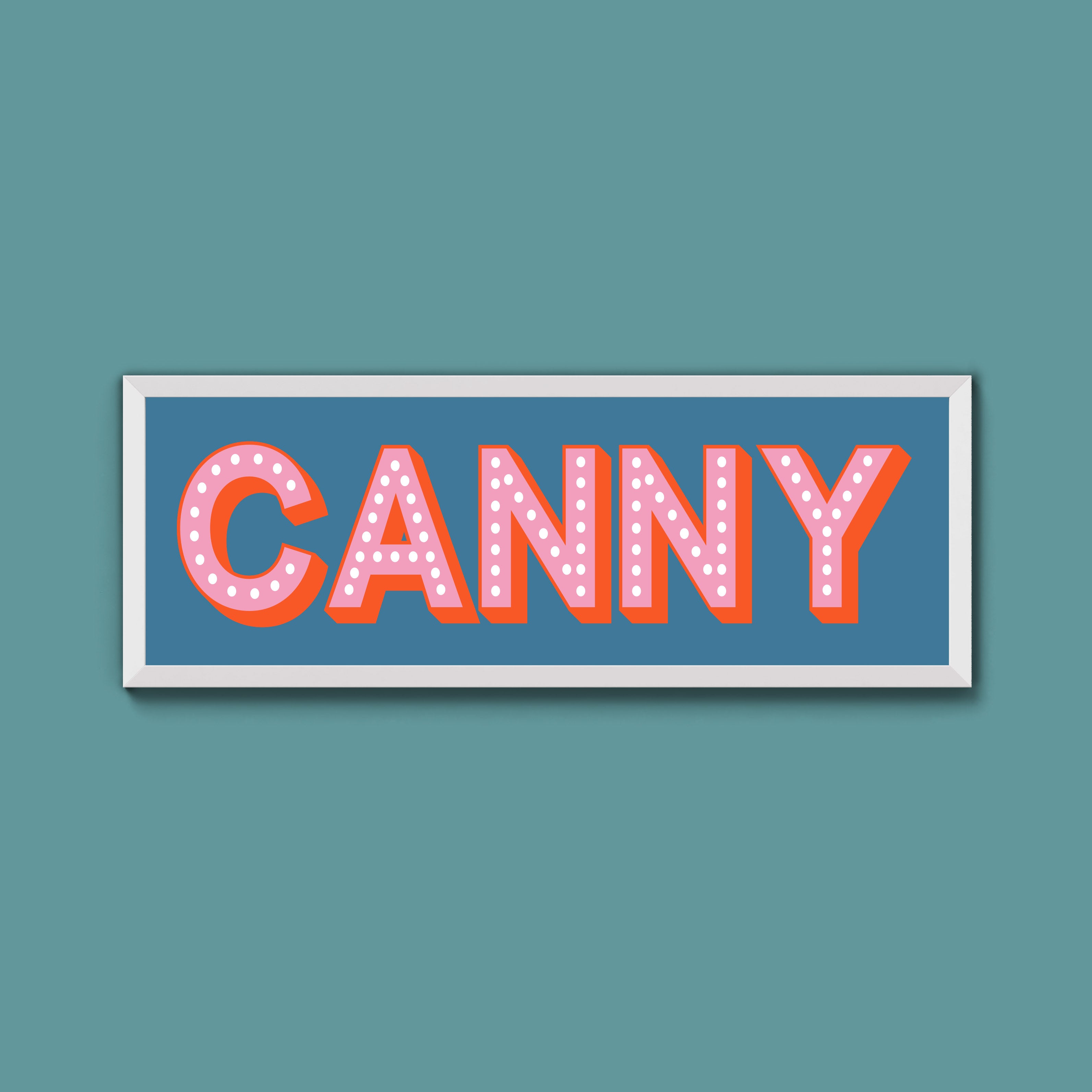 Canny Framed Print (New Style)
