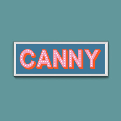 Canny Framed Print (New Style)