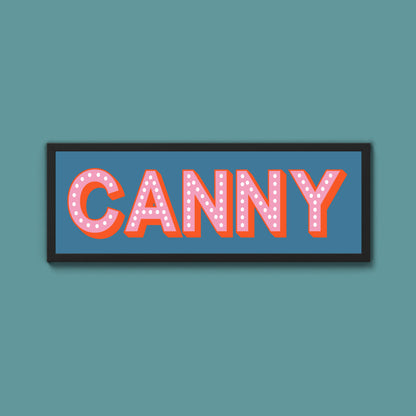 Canny Framed Print (New Style)