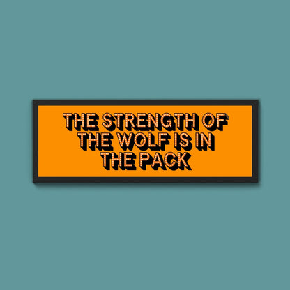 Wolverhampton Wanders FC Framed Print (New Style) - Above The Door